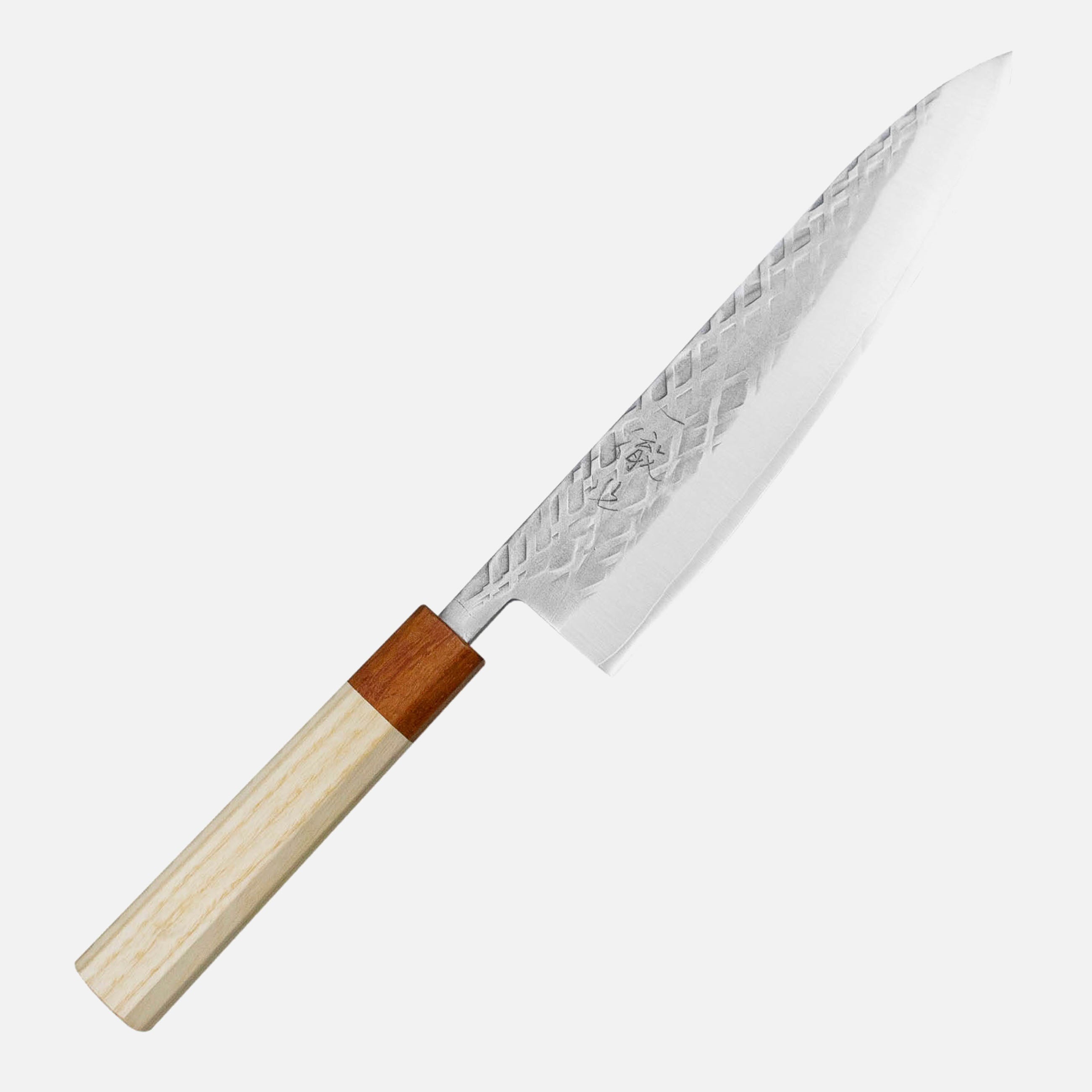 CH017 Cuchillo Japones Wa-Gyuto Acabado Nashiji Gingami3 Zenpou 21cm –  Viento Kogei Japón