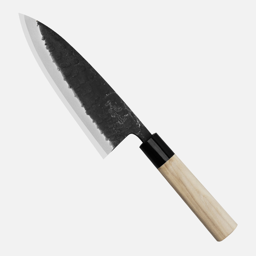 Deba 16,5 cm Ittetsu Forge Black Shirogami#2 Left Handed