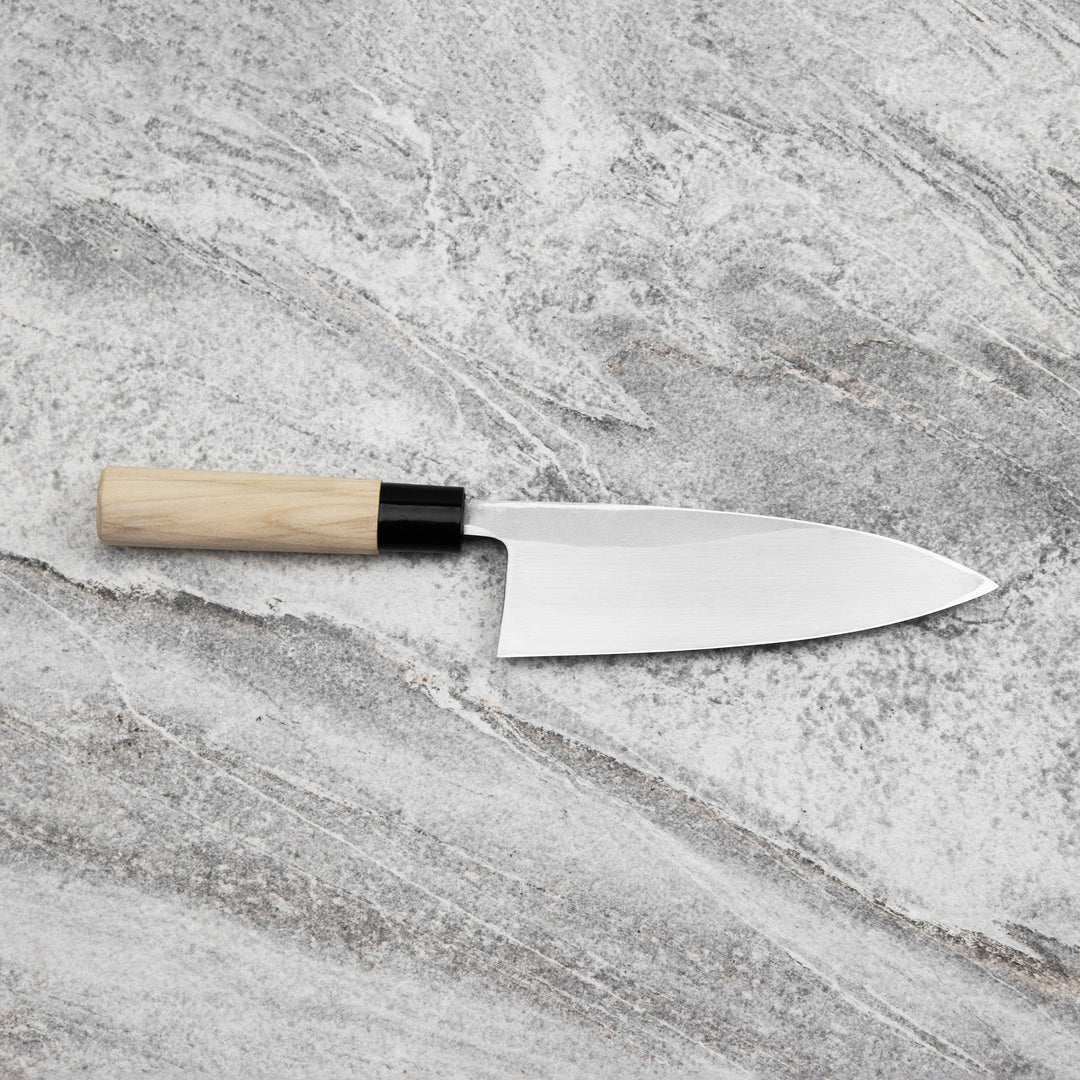 Deba 16,5 cm Ittetsu Forge Black Shirogami#2 Left Handed