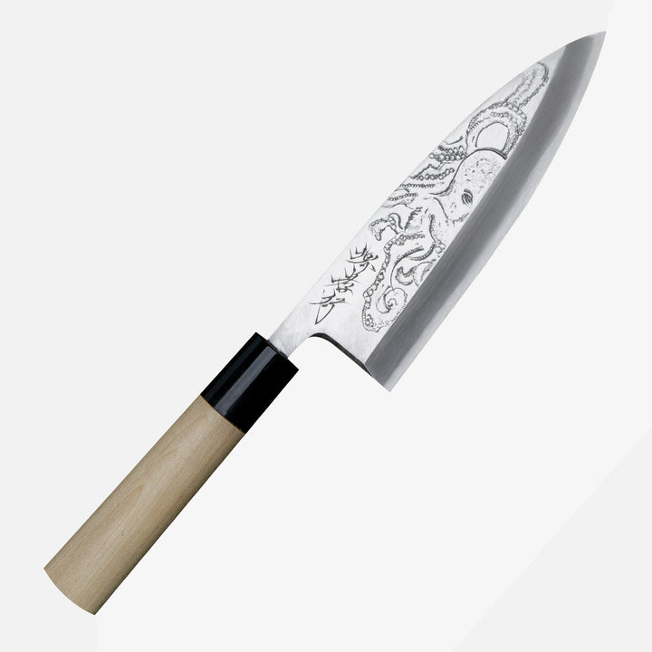 Deba 16 cm Sakai Takayuki Gallery Shirogami#2/Iron