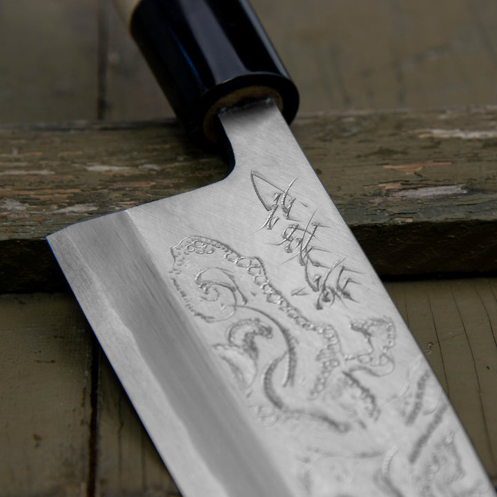 Deba 16 cm Sakai Takayuki Gallery Shirogami#2/Iron