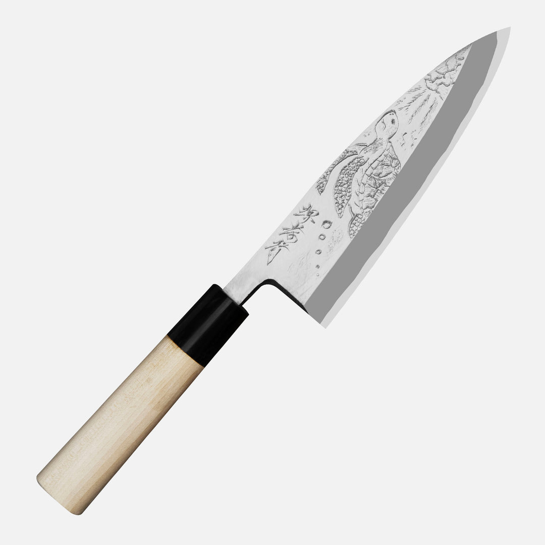 Deba 16 cm Sakai Takayuki Gallery Shirogami#2/Iron