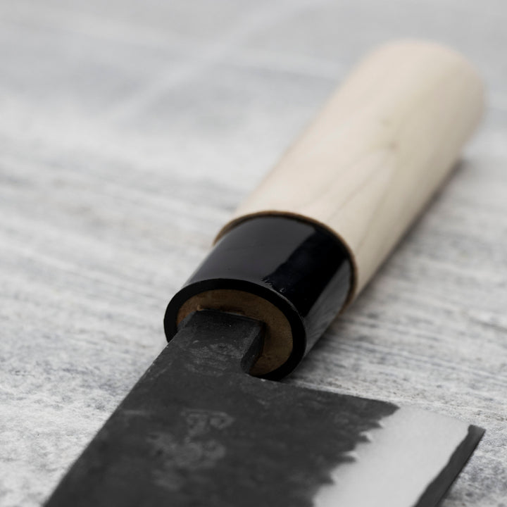 Deba 18 cm Ittetsu Forge Black Shirogami#2 Left Handed