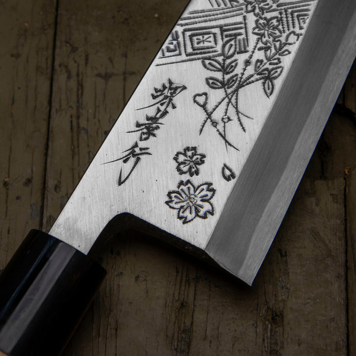 Deba 18 cm Sakai Takayuki Gallery Shirogami#2/Iron