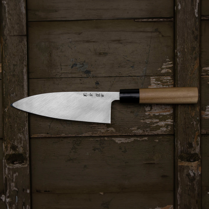 Deba 18 cm Sakai Takayuki Gallery Shirogami#2/Iron