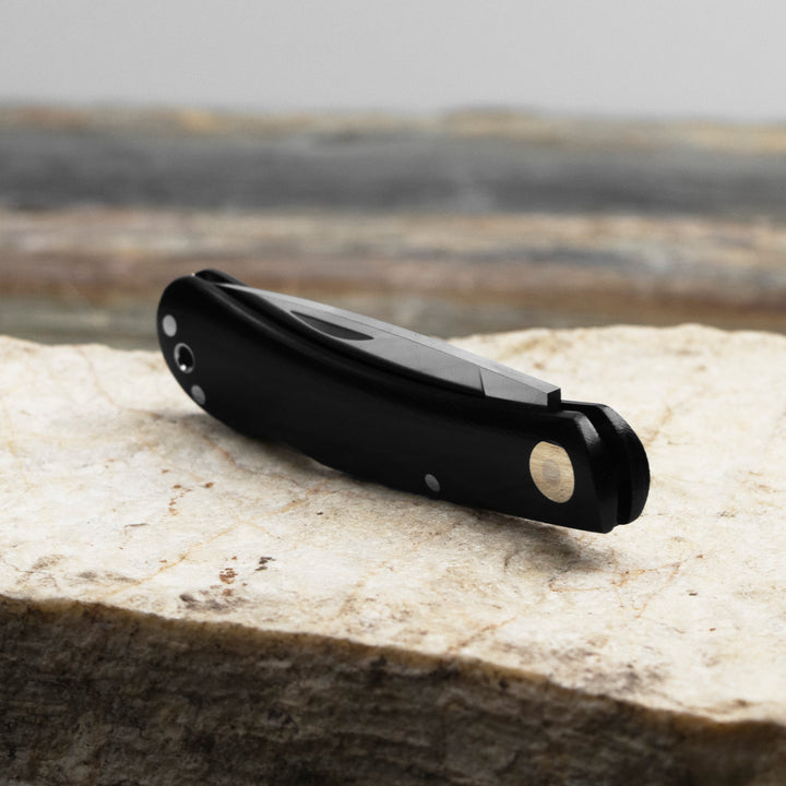 Folding knife 6,5 cm Moki Shimafukurou M Micarta AUS-8