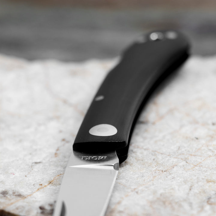 Folding knife 6,5 cm Moki Shimafukurou M Micarta AUS-8
