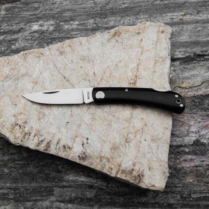 Folding knife 6,5 cm Moki Shimafukurou M Micarta AUS-8