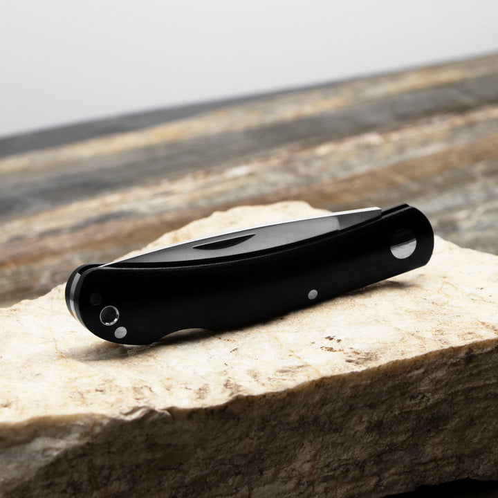 Folding knife 7,4 cm Moki Shimafukurou L Micarta AUS-8