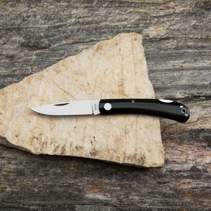 Folding knife 7,4 cm Moki Shimafukurou L Micarta AUS-8