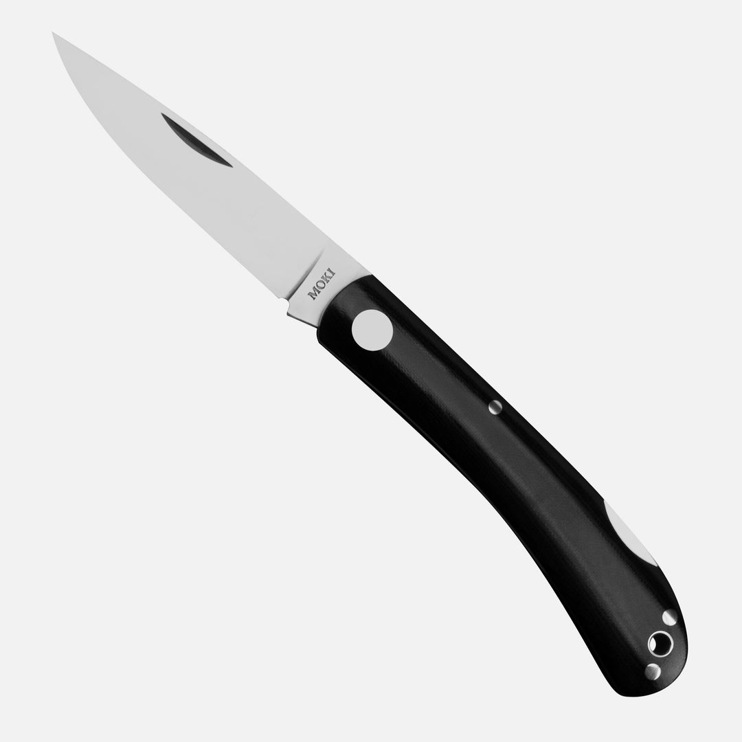 Folding knife 7,4 cm Moki Shimafukurou L Micarta AUS-8