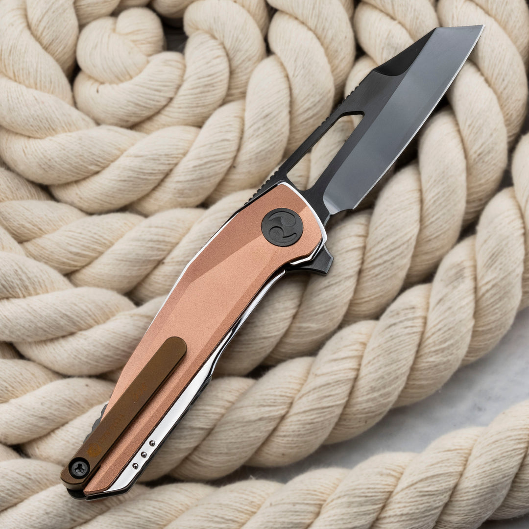 Folding knife 7,5 cm Dew Hara Chronos#8 VG-10
