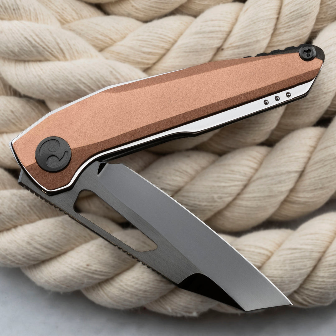 Folding knife 7,5 cm Dew Hara Chronos#8 VG-10