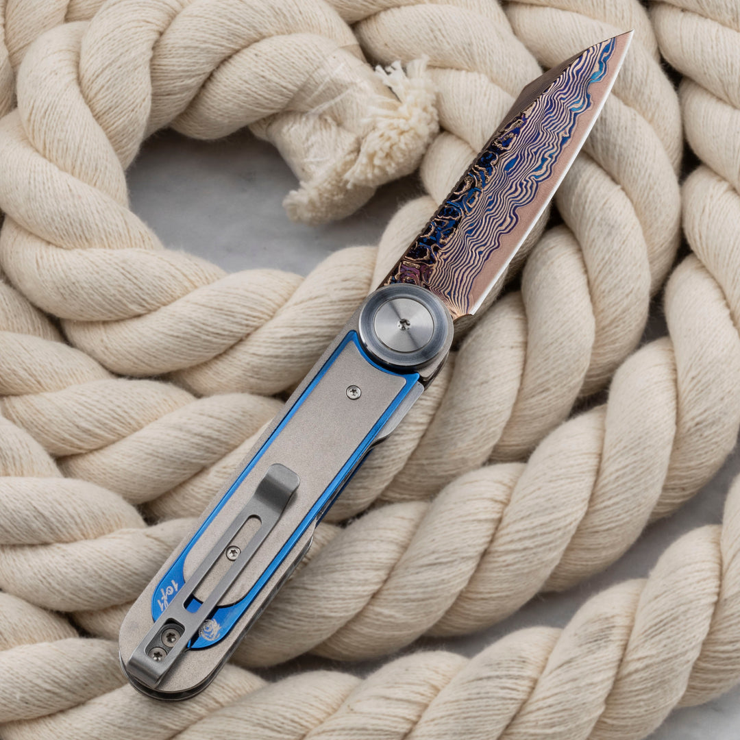 Folding knife 7,5 cm Dew Hara Infinity#10 VG-10