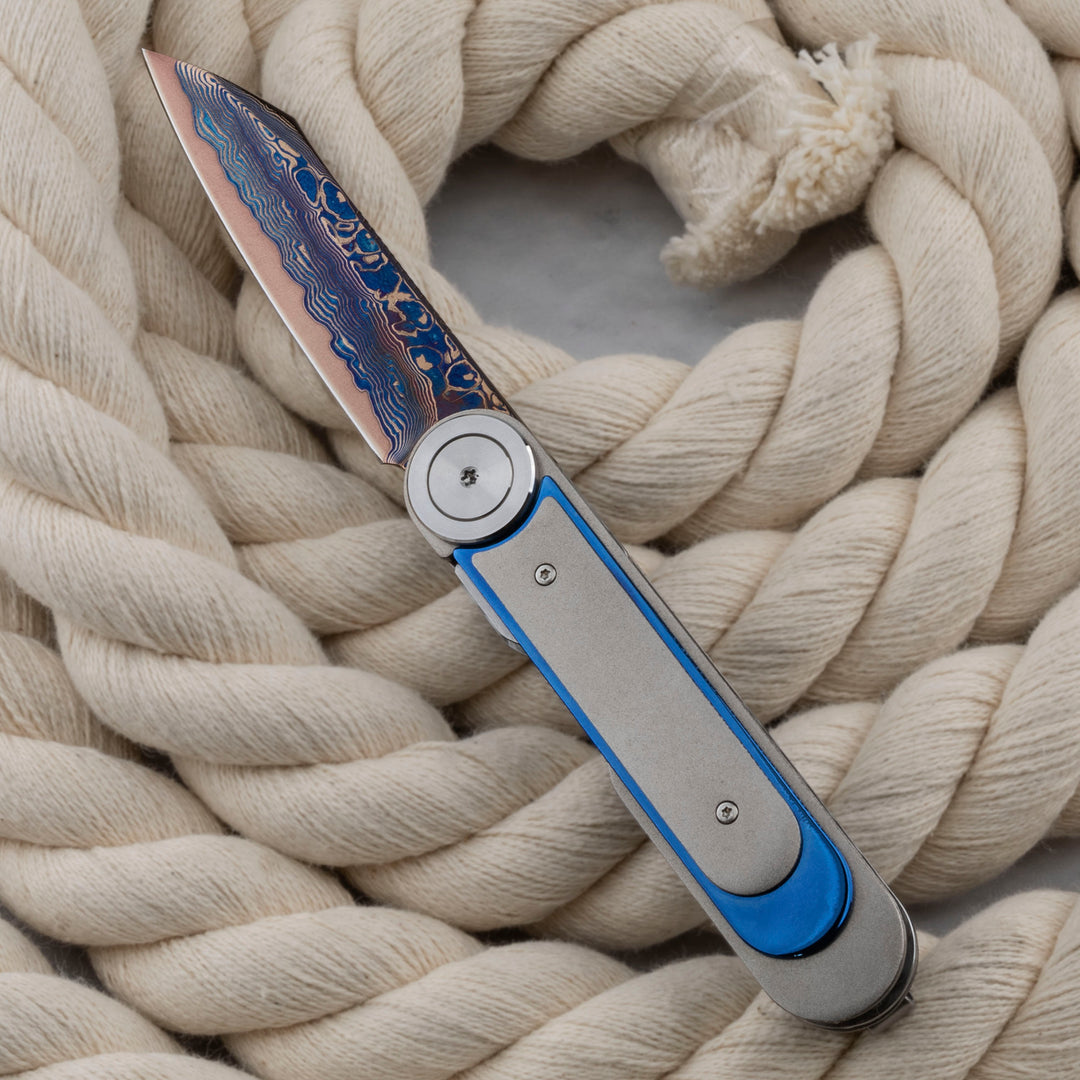 Folding knife 7,5 cm Dew Hara Infinity#10 VG-10