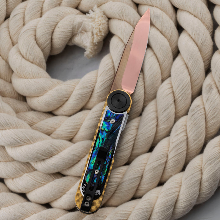 Folding knife 7,5 cm Dew Hara Infinity#9 VG-10