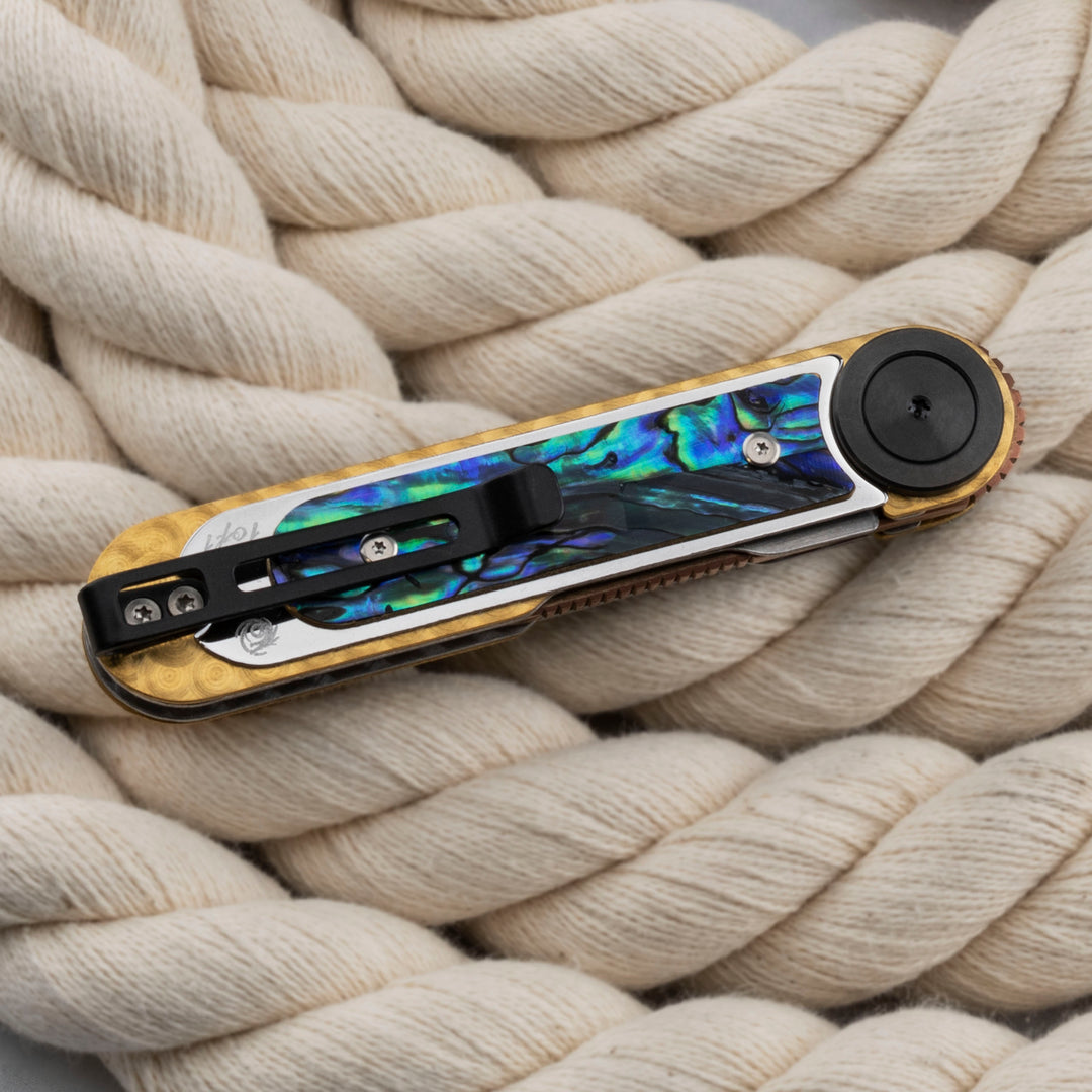 Folding knife 7,5 cm Dew Hara Infinity#9 VG-10