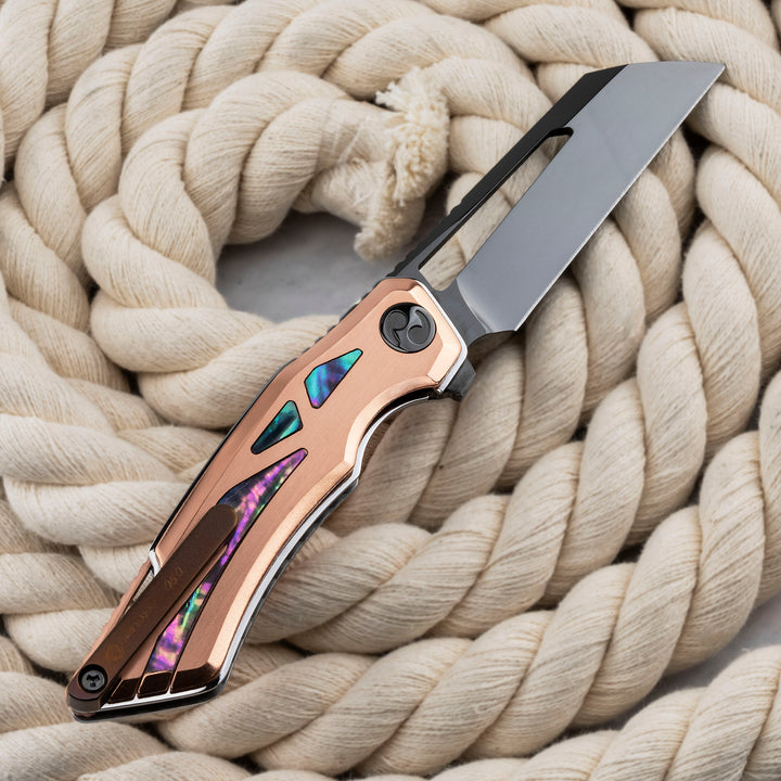 Folding knife 8,5 cm Dew Hara Ray#4 M390