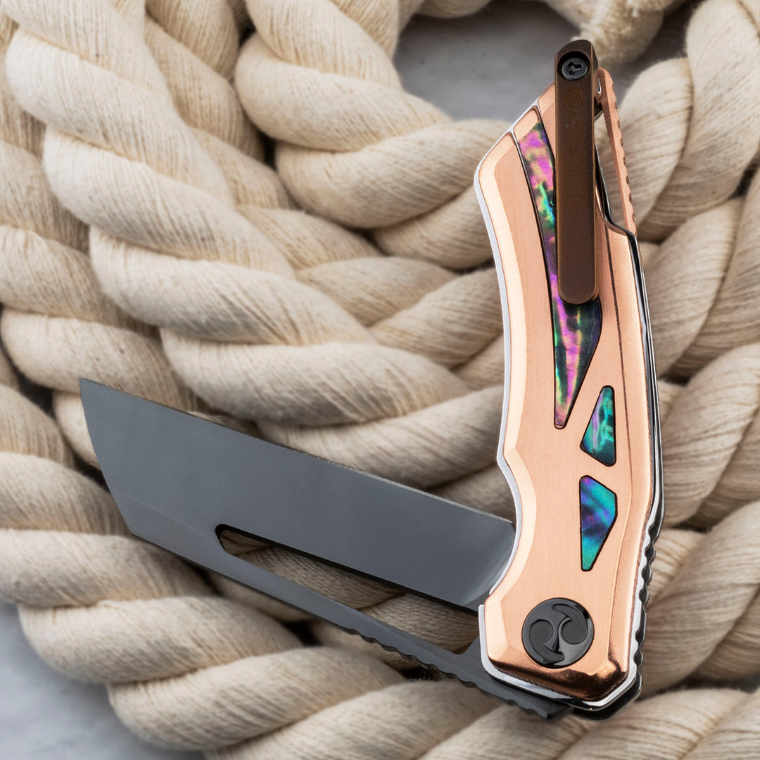 Folding knife 8,5 cm Dew Hara Ray#4 M390