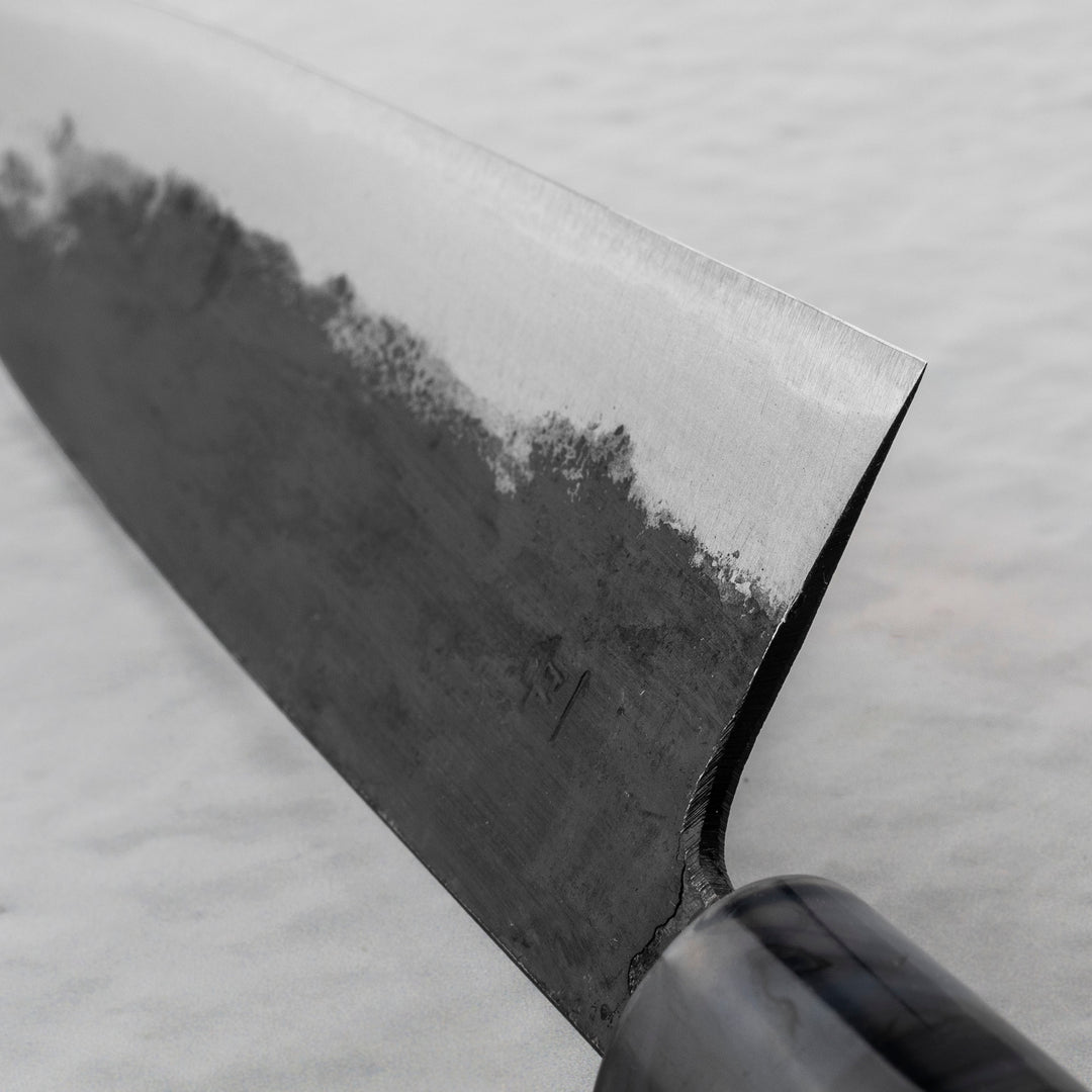 Funayuki 16,5 cm Oul Aogami#1 Buho Kuro