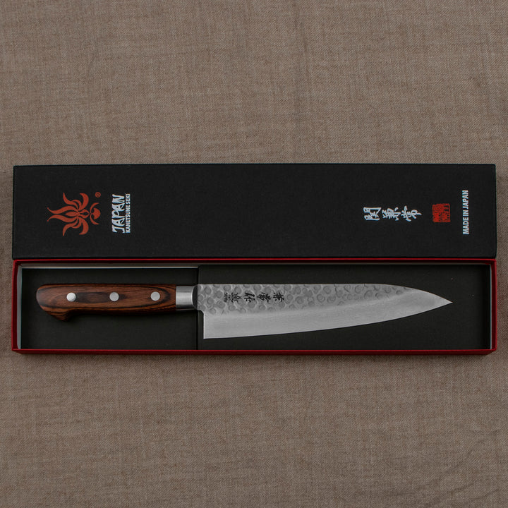 Gyuto 18 cm Seki Kanetsune 900 VG-10 Damascus