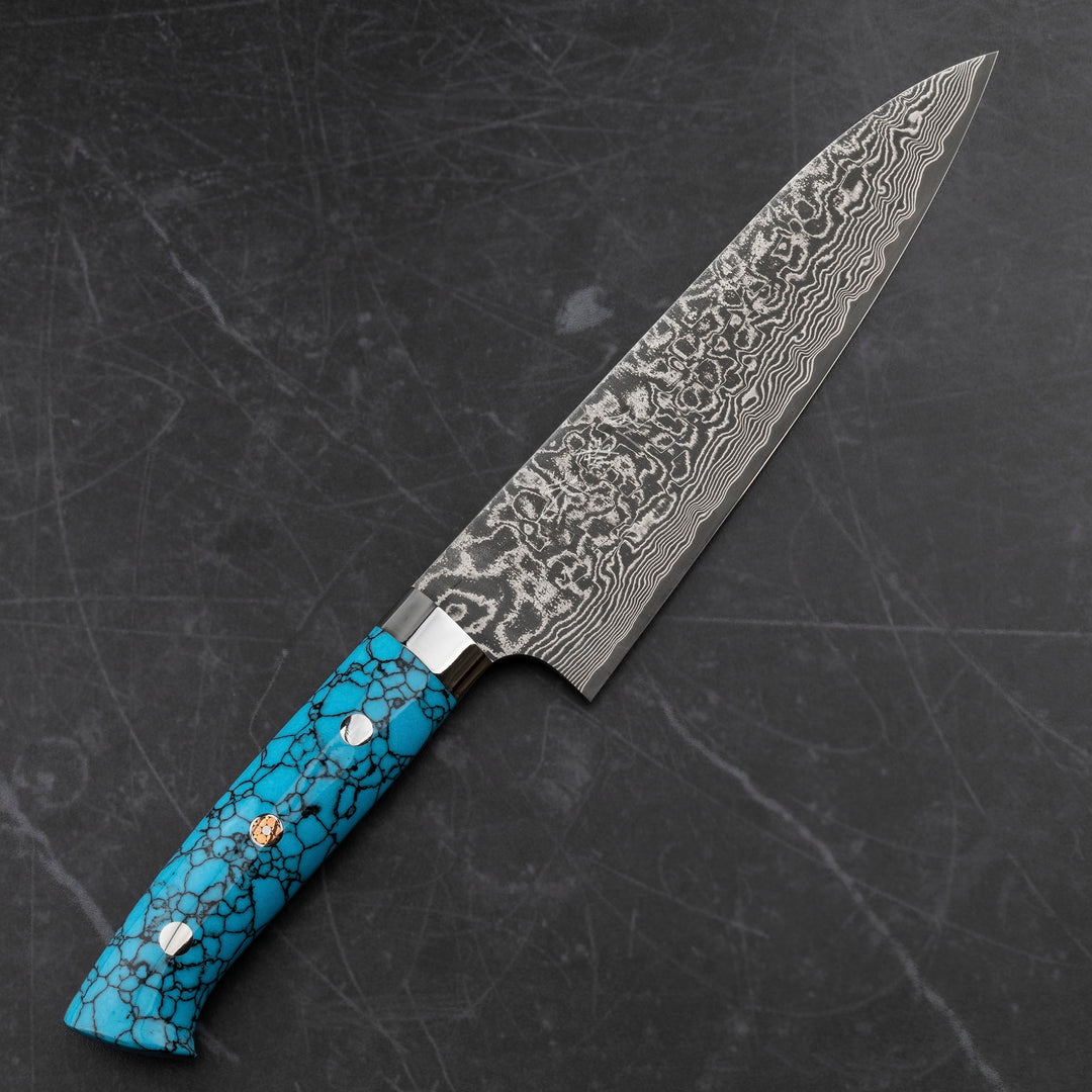 Gyuto 18 cm Takeshi Saji BTQ R-2 Black