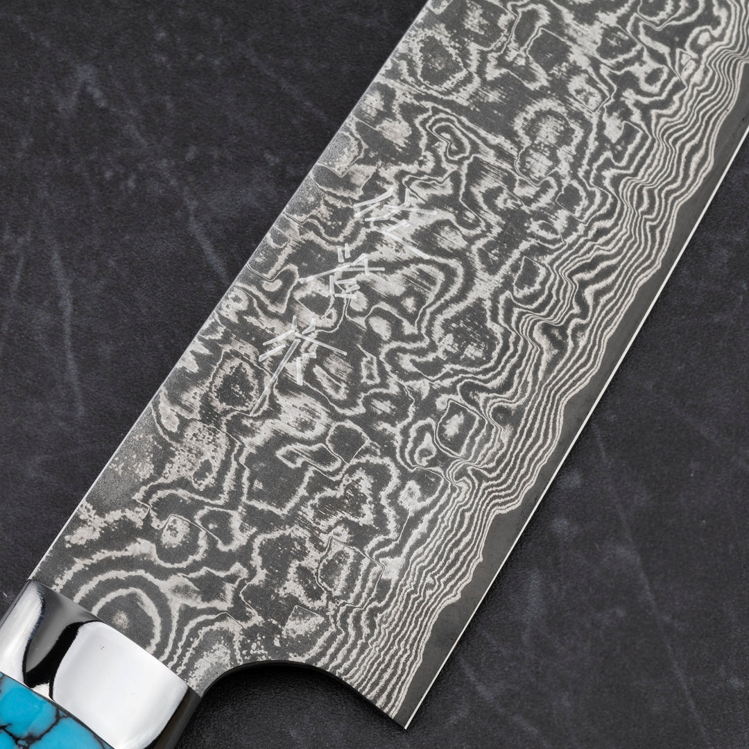 Gyuto 21 cm Takeshi Saji BTQ R-2 Black