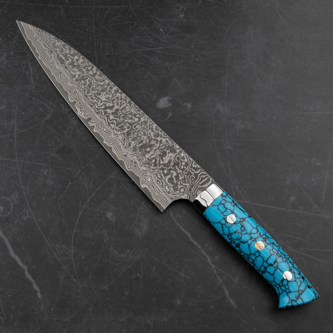 Gyuto 21 cm Takeshi Saji BTQ R-2 Black