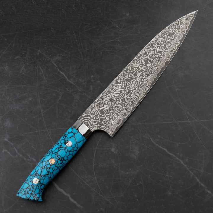 Gyuto 21 cm Takeshi Saji BTQ R-2 Black