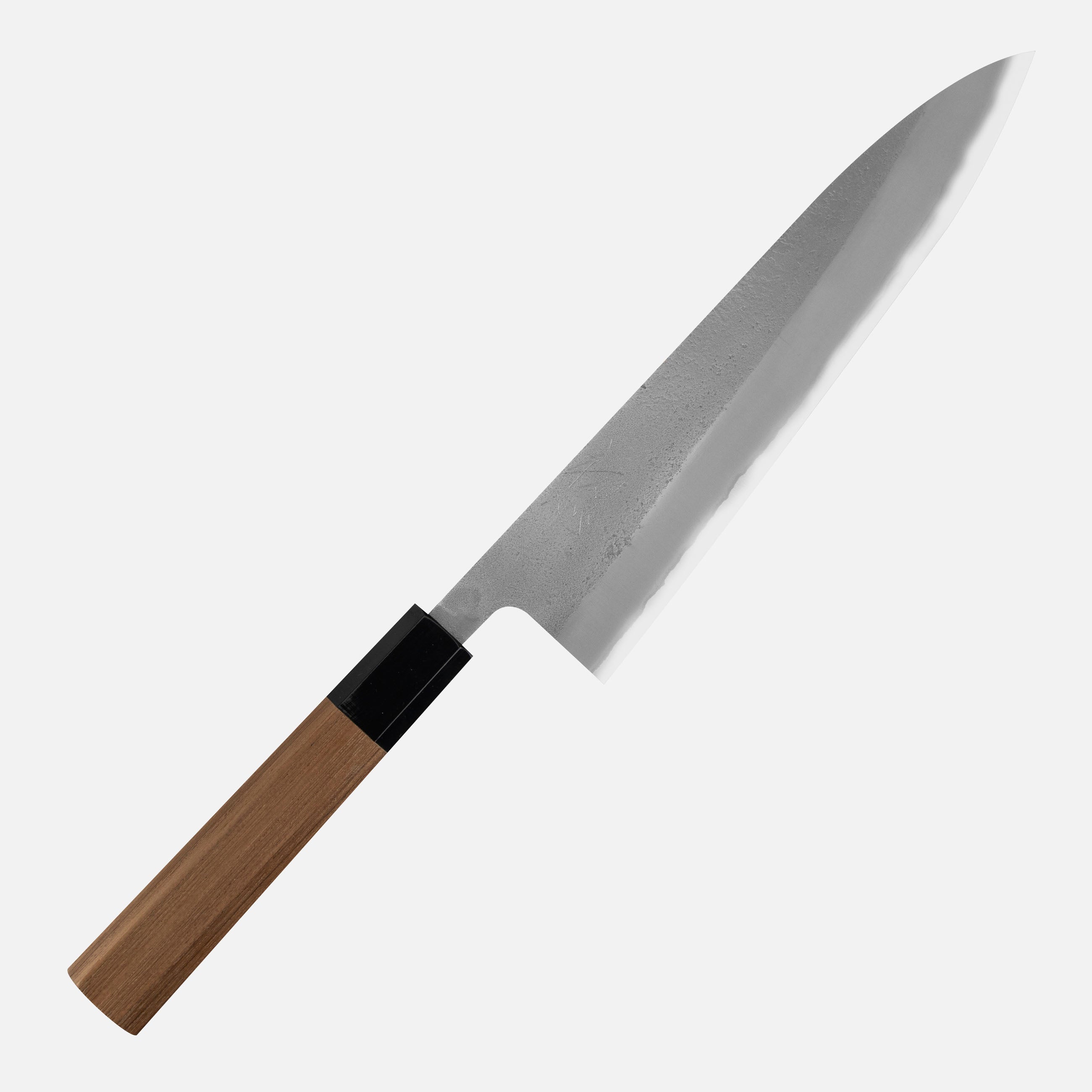 畫2 Gyuto 21 cm Yoshikane Shirogami#2/SS Nashiji – Japan-knives.com