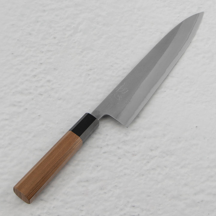 Gyuto 21 cm Yoshikane Shirogami#2/SS Nashiji