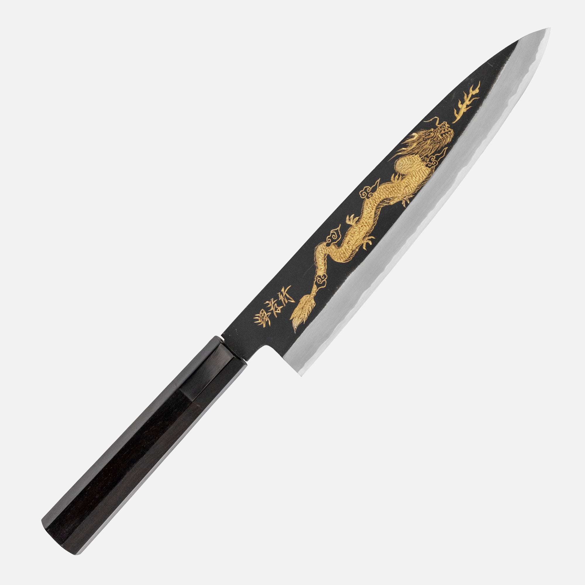 Gyuto 23 cm Sakai Takayuki Gold Dragon Shirogami#2/Iron – Japan