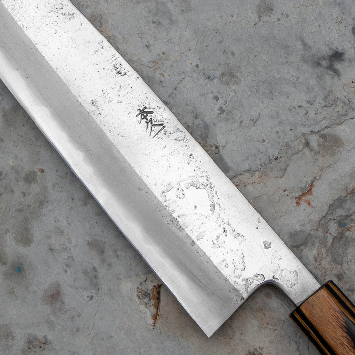 Gyuto 24 cm Motokyuuichi Hamono Nashiji Aogami Super