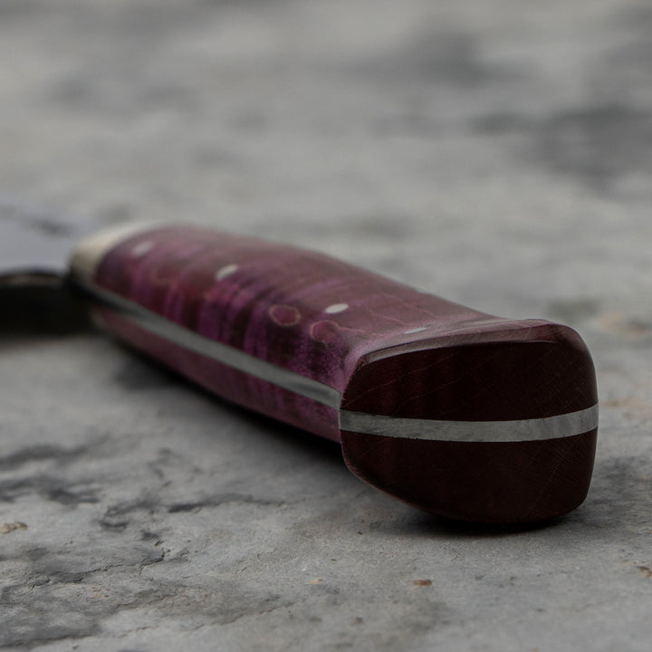 Gyuto 24 cm Sakai Takayuki Gallery Honyaki Fuji Purple Shirogami#1