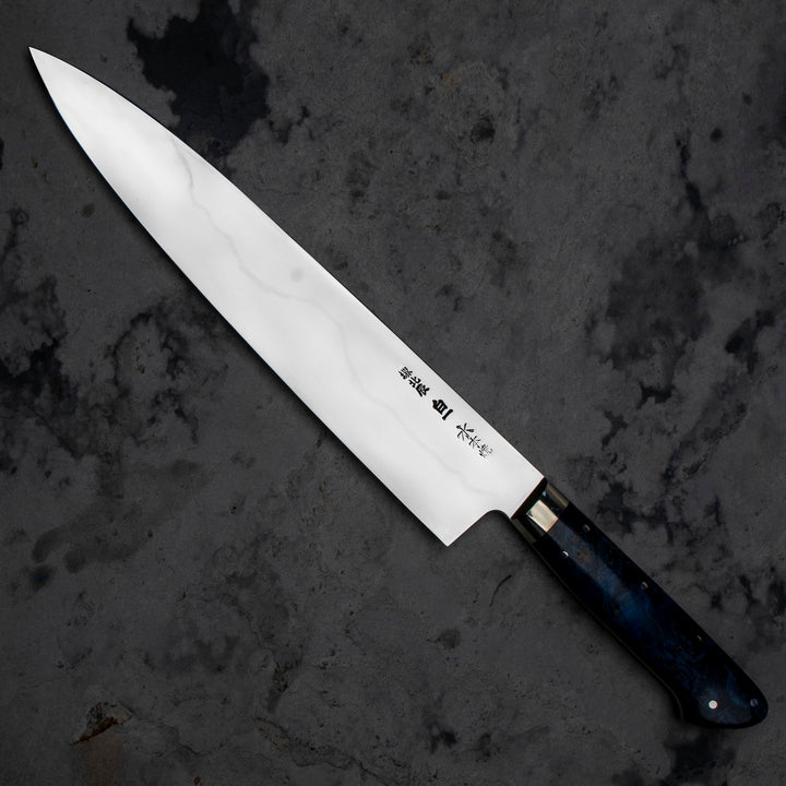 Gyuto 24 cm Sakai Takayuki Gallery Honyaki Fuji Shirogami#1
