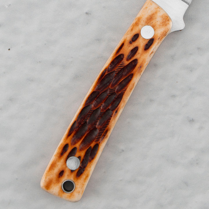 Hattori Little Hunter VG-10 Brown Bone Outdoor 6,5 cm
