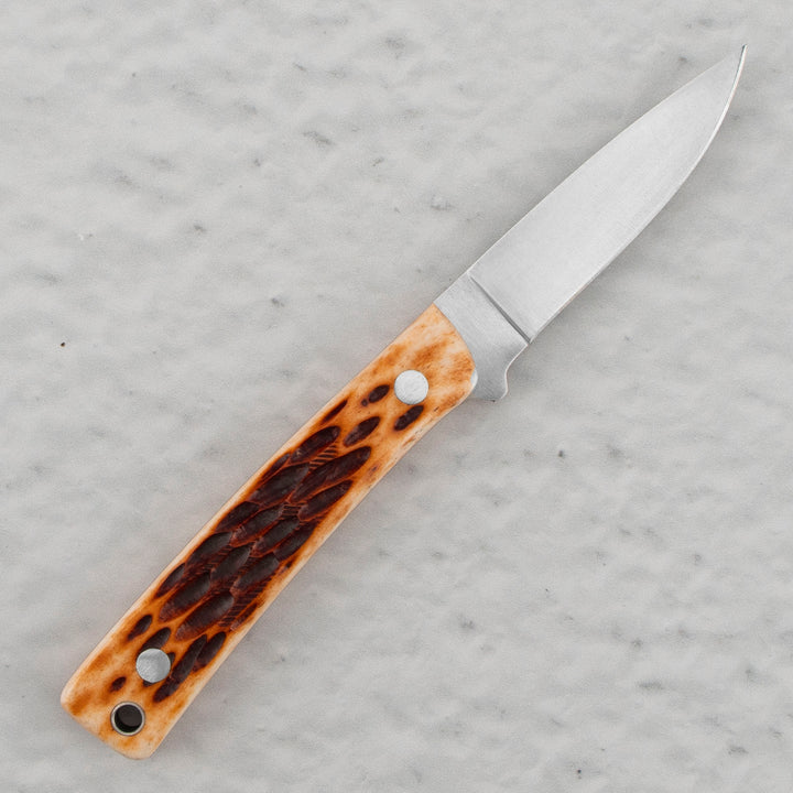 Hattori Little Hunter VG-10 Brown Bone Outdoor 6,5 cm