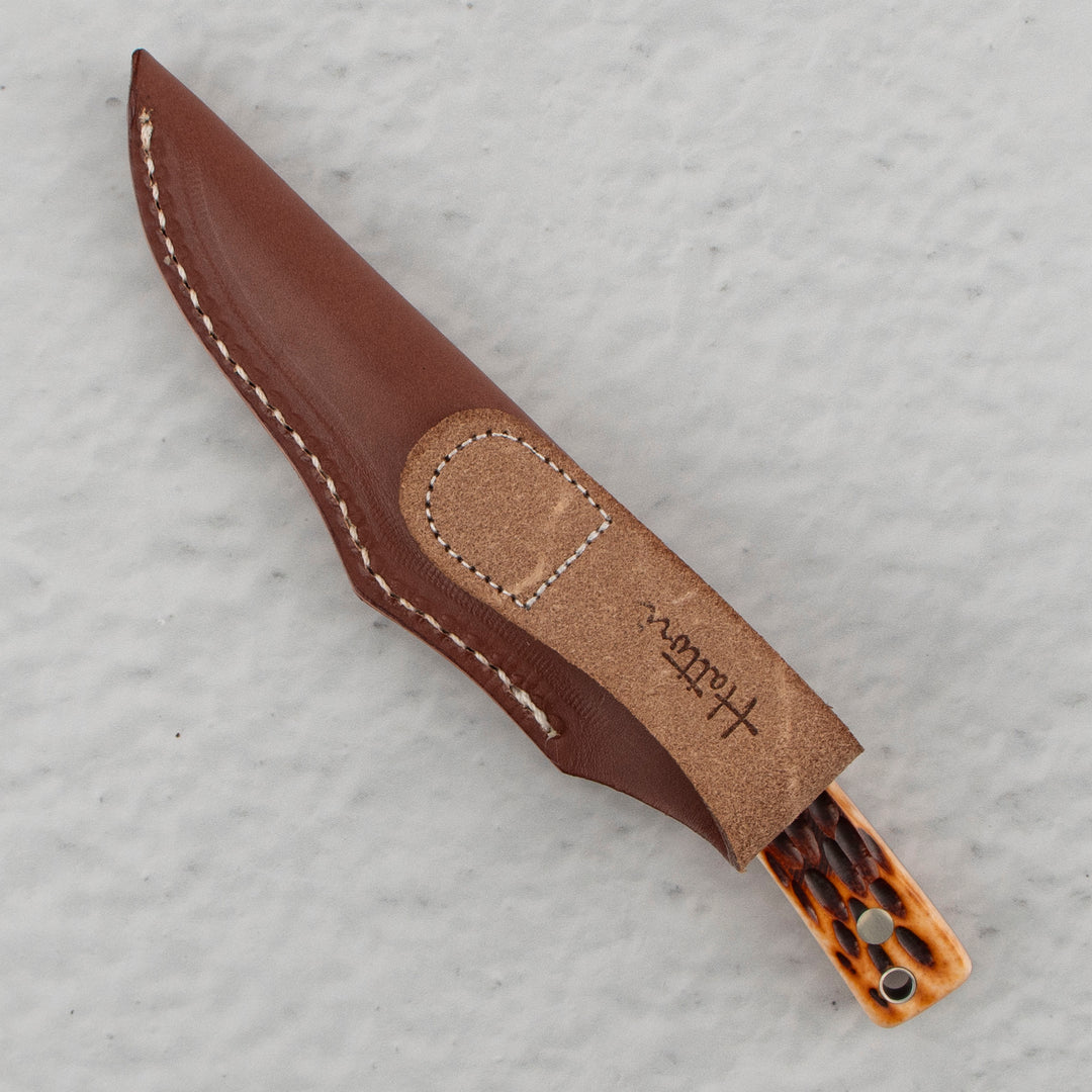 Hattori Little Hunter VG-10 Brown Bone Outdoor 6,5 cm
