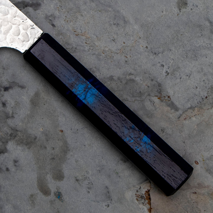 Kengata 19 cm Sakai Takayuki Nanairo Blue VG-10 Damascus
