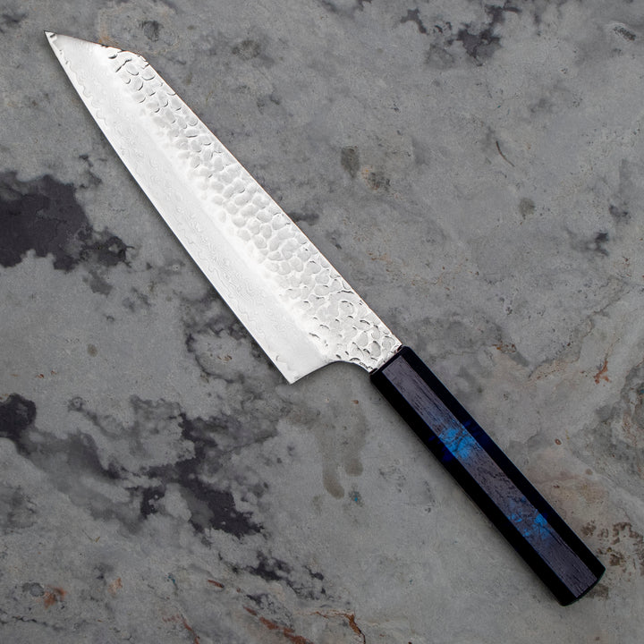 Kengata 19 cm Sakai Takayuki Nanairo Blue VG-10 Damascus