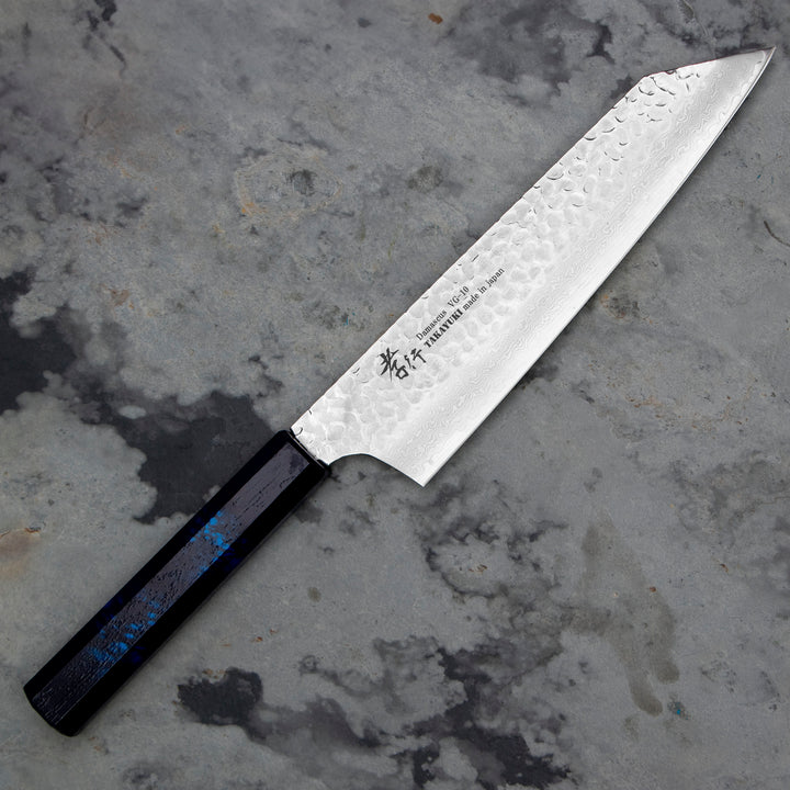 Kengata 19 cm Sakai Takayuki Nanairo Blue VG-10 Damascus