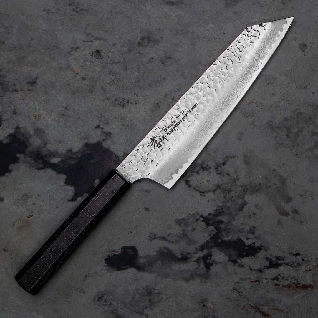 Kengata 19 cm Sakai Takayuki Nanairo Ebony VG-10 Damascus