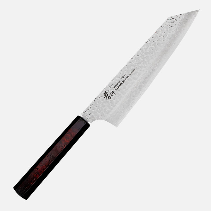 Kengata 19 cm Sakai Takayuki Nanairo Ebony Wine VG-10 Damascus