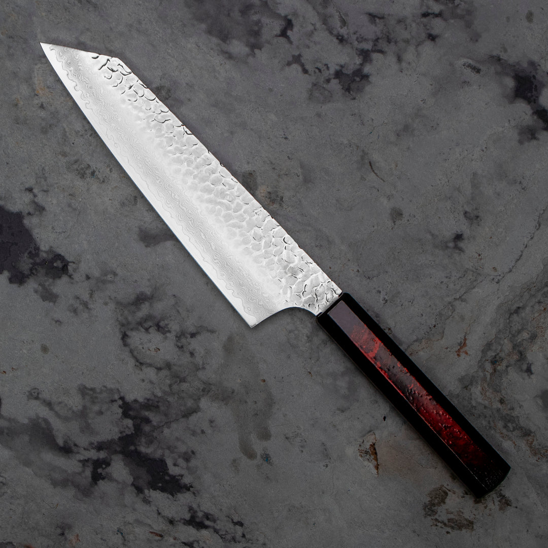 Kengata 19 cm Sakai Takayuki Nanairo Wine VG-10 Damascus