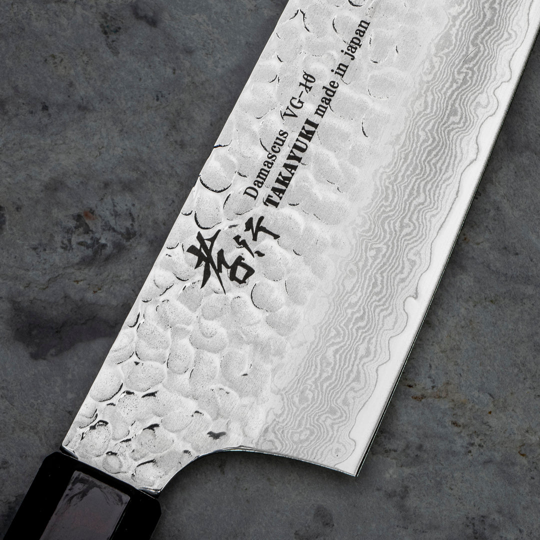 Kengata 19 cm Sakai Takayuki Nanairo Wine VG-10 Damascus