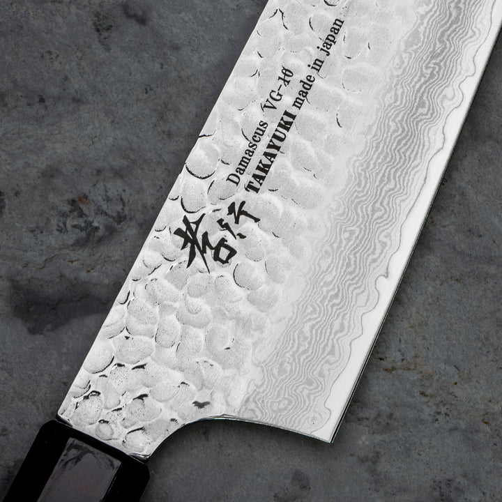 Kengata 19 cm Sakai Takayuki Nanairo Wine VG-10 Damascus