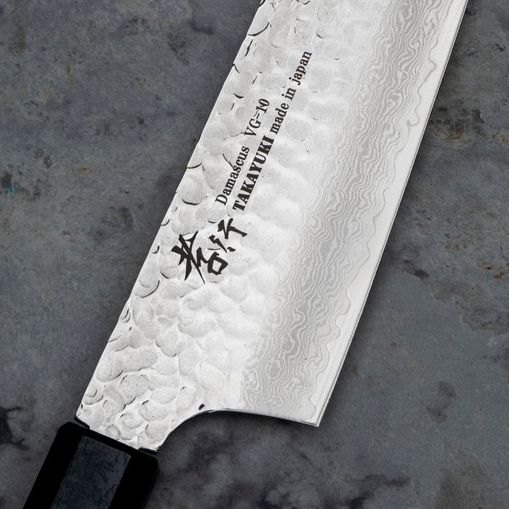 Kengata 19 cm Sakai Takayuki Nanairo Green VG-10 Damascus