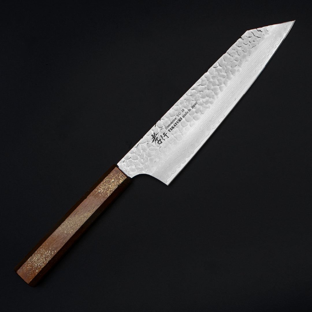 Kengata 19 cm Sakai Takayuki Urushi Sairen VG-10 Damascus