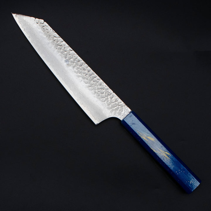 Kengata 19 cm Sakai Takayuki Urushi Saiseki VG-10 Damascus