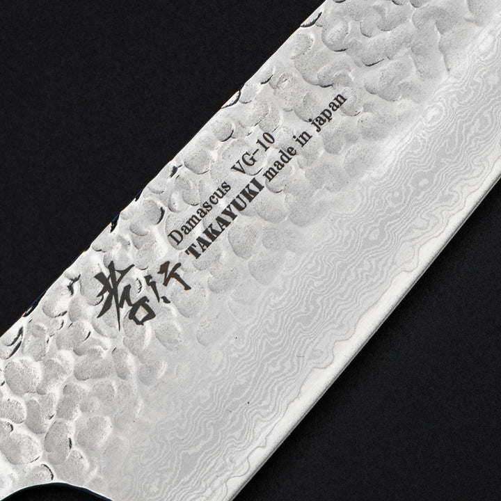 Kengata 19 cm Sakai Takayuki Urushi Saiseki VG-10 Damascus